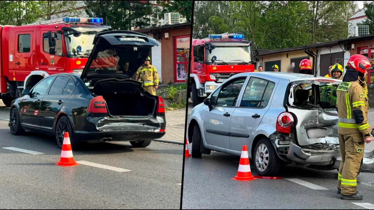 Poniedziałkowe zdarzenia na drogach powiatu