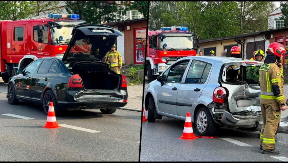 Poniedziałkowe zdarzenia na drogach powiatu - zdjęcie 1