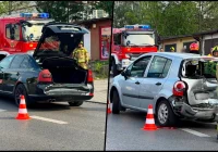 Poniedziałkowe zdarzenia na drogach powiatu - zdjęcie główne
