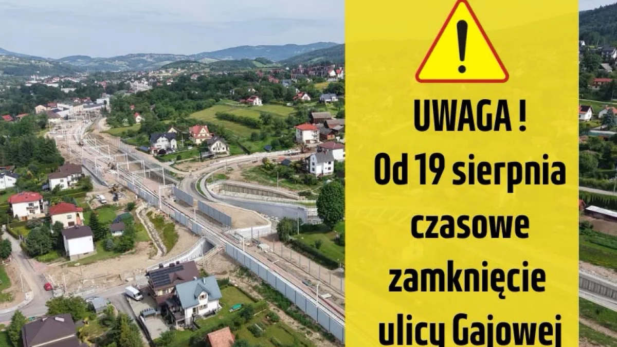 Czasowe zamknięcie ul. Gajowej