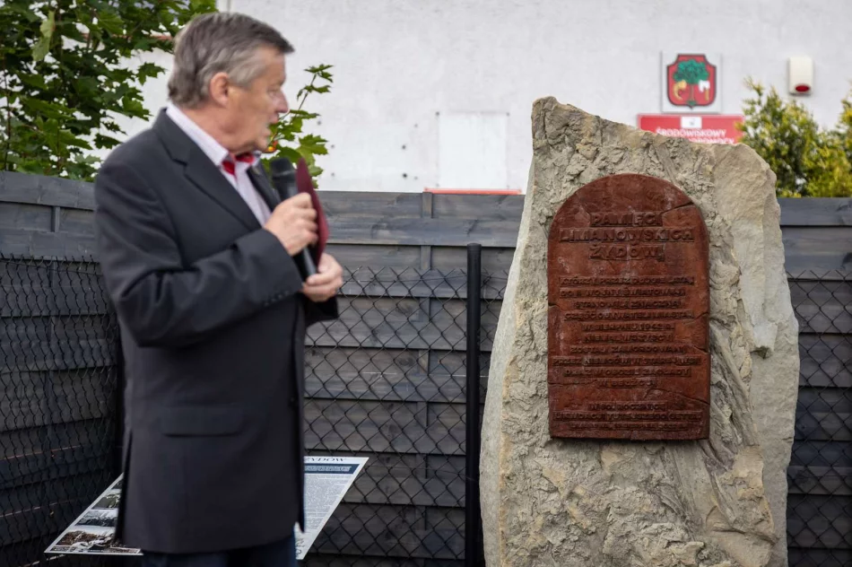 84. rocznica likwidacji getta w Limanowej i zagłady Żydów limanowskich - zdjęcie 14