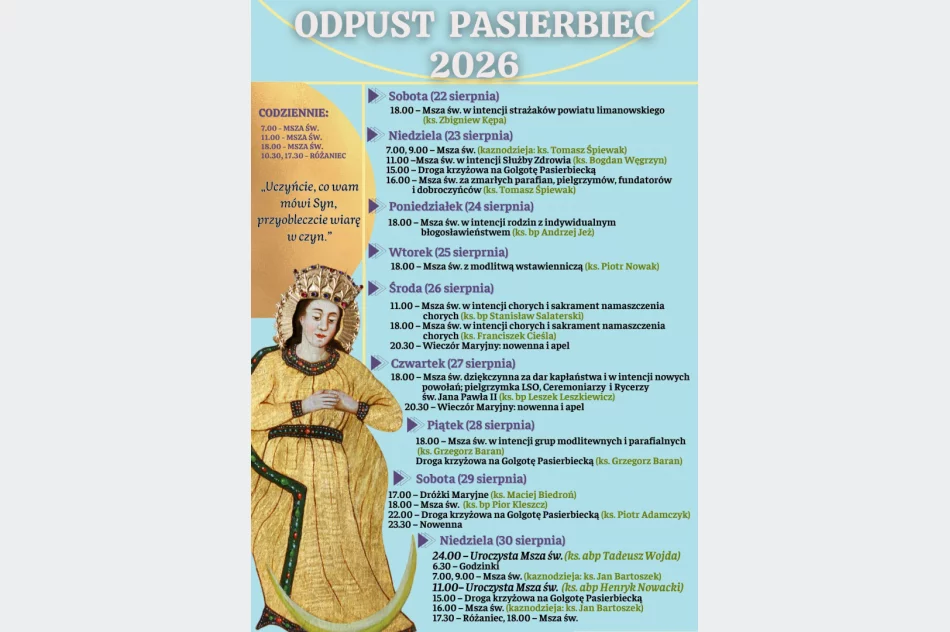 Odpust w sanktuarium: wśród gości ważni hierarchowie - zdjęcie 2