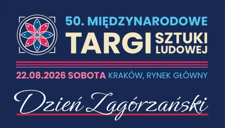 ​ Dzień Zagórzański na jubileuszowych Targach Sztuki Ludowej na Rynku Głównym w  Krakowie - zdjęcie 1