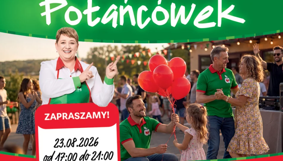 Sąsiedzka potańcówka pod gołym niebem w Limanowej 23 sierpnia!   - zdjęcie 1