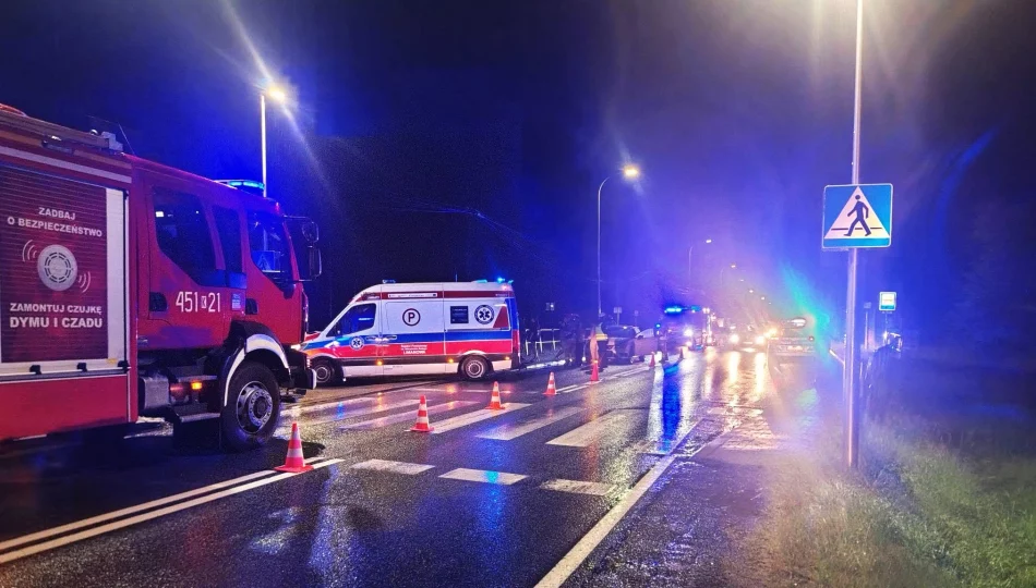 Trzy kolizje na drogach powiatu - zdjęcie 1