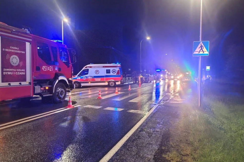 Trzy kolizje na drogach powiatu - zdjęcie 3