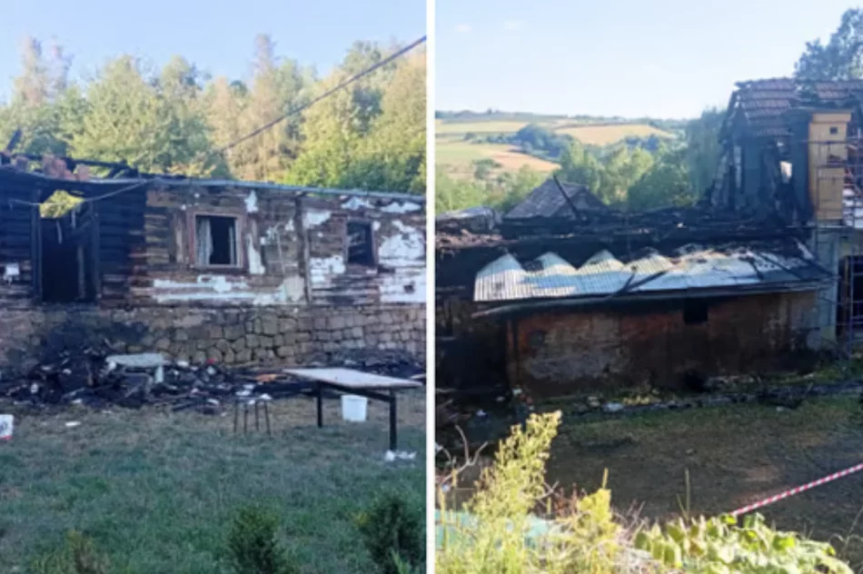 Rodzina straciła dom w pożarze. Trwa zbiórka na odbudowę - zdjęcie 2