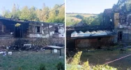 Rodzina straciła dom w pożarze. Trwa zbiórka na odbudowę - zdjęcie 2