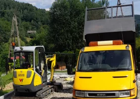 Usługi minikoparką I wywrotką 3.5T.Zapraszam!!! - Zdjęcie główne