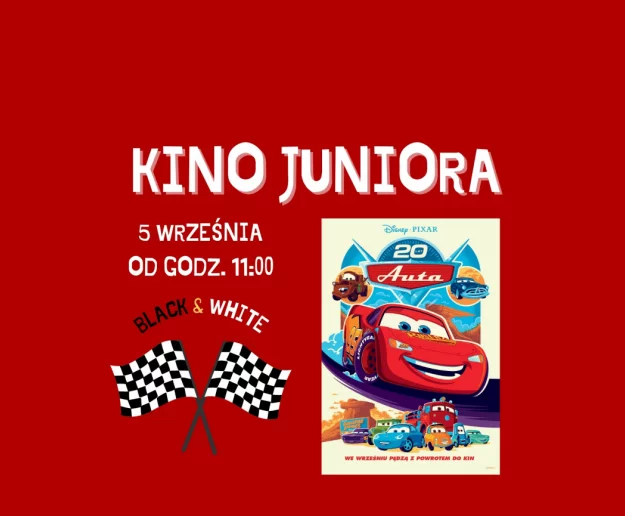 "Auta" we wrześniowym Kinie Juniora! - Zdjęcie główne