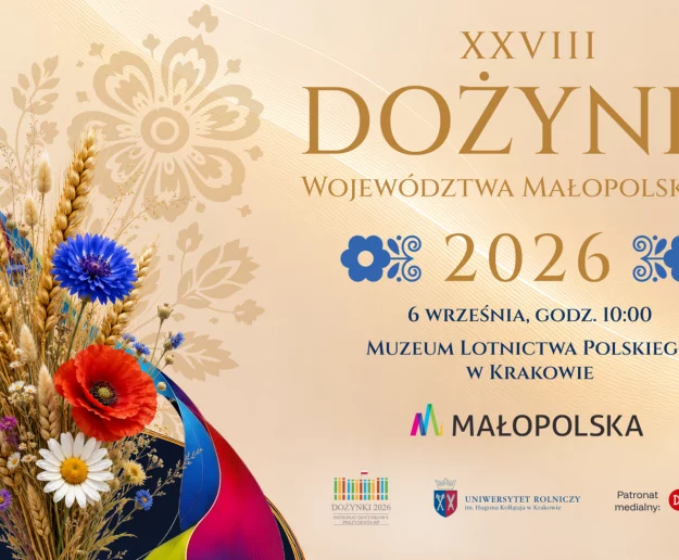  Zaproszenie na XXVIII Dożynki Województwa Małopolskiego – święto tradycji, ludzi i małopolskiej ziemi - Zdjęcie główne
