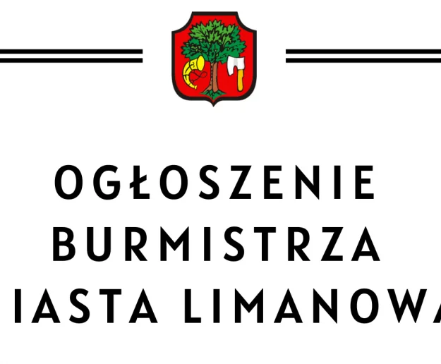 Ogłoszenie Burmistrza Miasta Limanowa – wykaz nieruchomości przeznaczonych do sprzedaży w trybie przetargu ustnego nieograniczonego - Zdjęcie główne