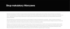 Recykling papieru - co dzieje się z makulaturą odebraną w Warszawie? - zdjęcie główne