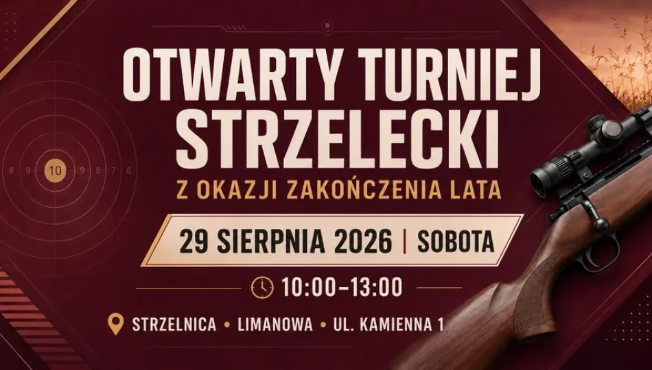 Otwarty Turniej Strzelecki na zakończenie Lata 2026 – sportowa rywalizacja dla dzieci, młodzieży i dorosłych - zdjęcie 1