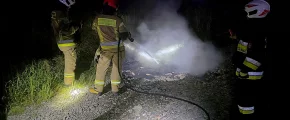 Czarny dym nad rzeką. Proceder z osady przenosi się do kolejnej wsi? - zdjęcie główne