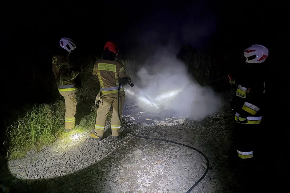 Czarny dym nad rzeką. Proceder z osady przenosi się do kolejnej wsi? - zdjęcie 2