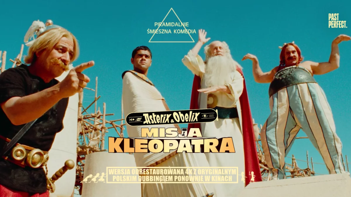 Kultowa „Misja Kleopatra” powraca! Specjalny pokaz w Kinie Klaps w wersji 4K