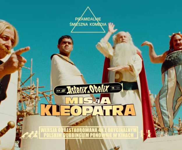 Kultowa „Misja Kleopatra” powraca! Specjalny pokaz w Kinie Klaps w wersji 4K - Zdjęcie główne