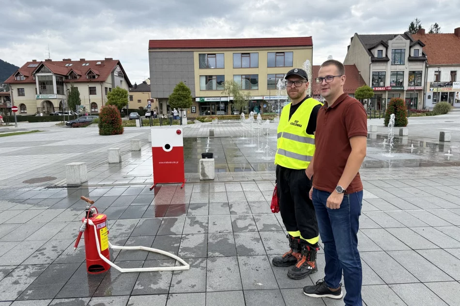 Krajowy Trening Reagowania „Akademia OLiOC" na limanowskim rynku - zdjęcie 5