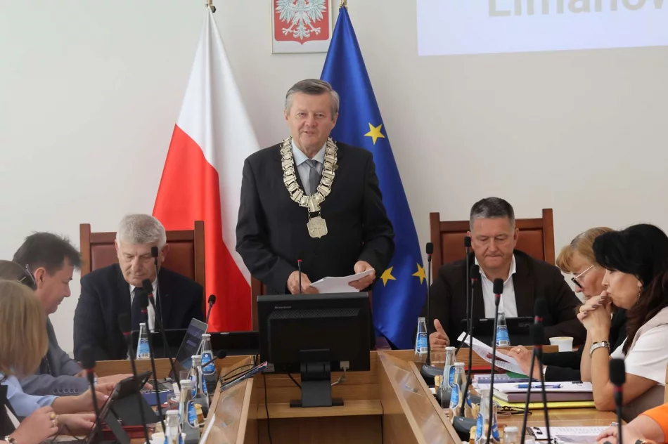 Odbyła się XXXV Sesja Rady Miasta Limanowa - zdjęcie 4