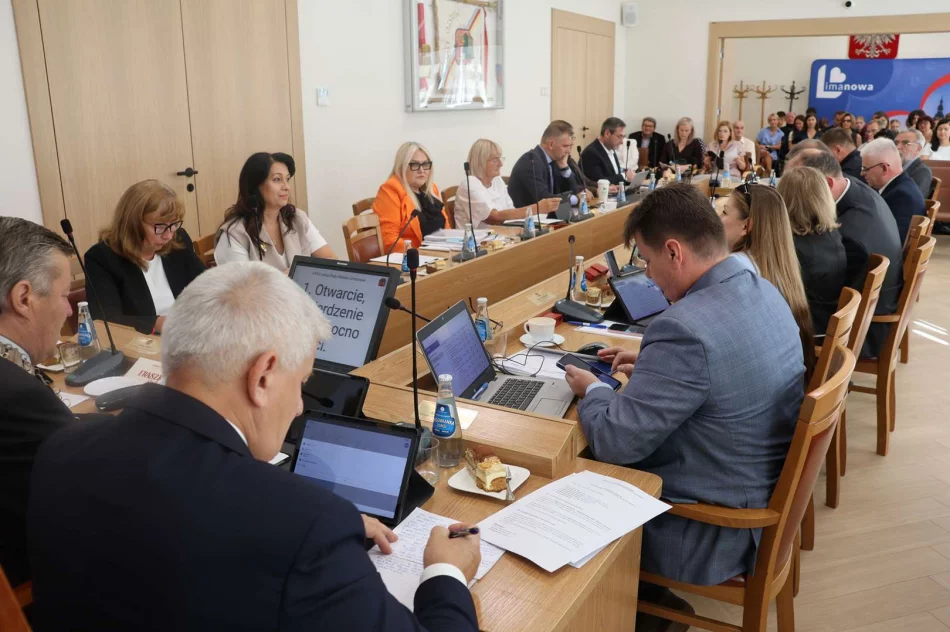Odbyła się XXXV Sesja Rady Miasta Limanowa - zdjęcie 9