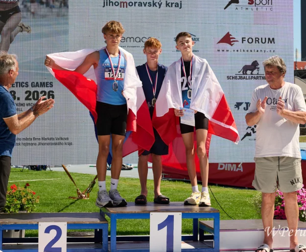 Sukces młodego limanowianina! Jakub Bugański z brązowym medalem European Kids Athletics Games 2026 - Zdjęcie główne