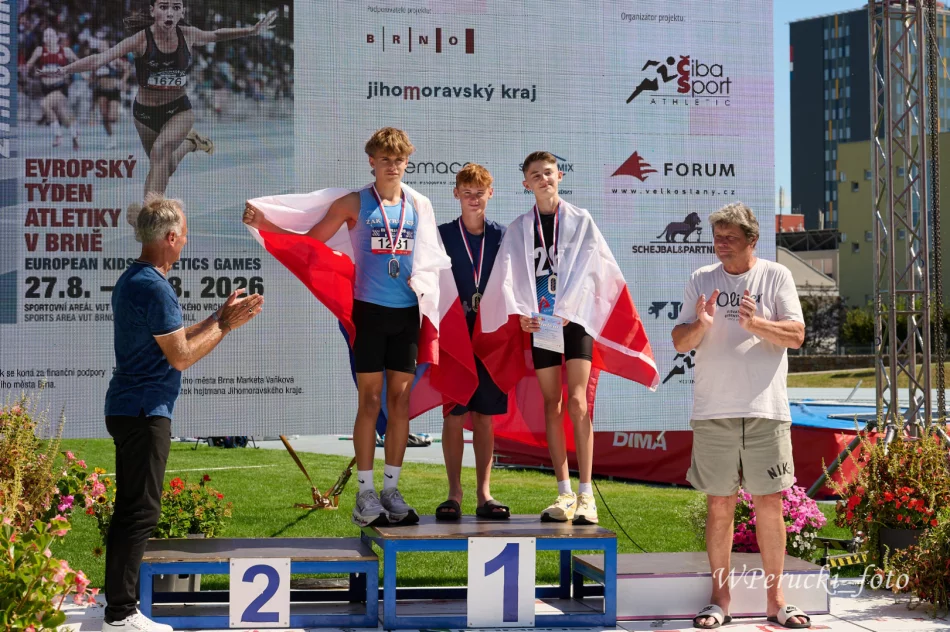 Sukces młodego limanowianina! Jakub Bugański z brązowym medalem European Kids Athletics Games 2026 - zdjęcie 7
