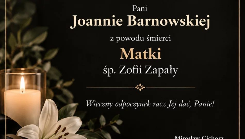 Kondolencje  - zdjęcie 1