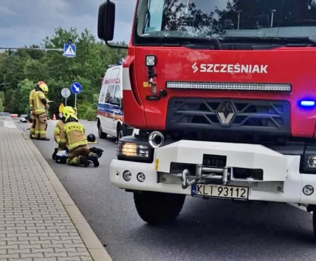 Motocyklista w szpitalu - zdjęcie główne