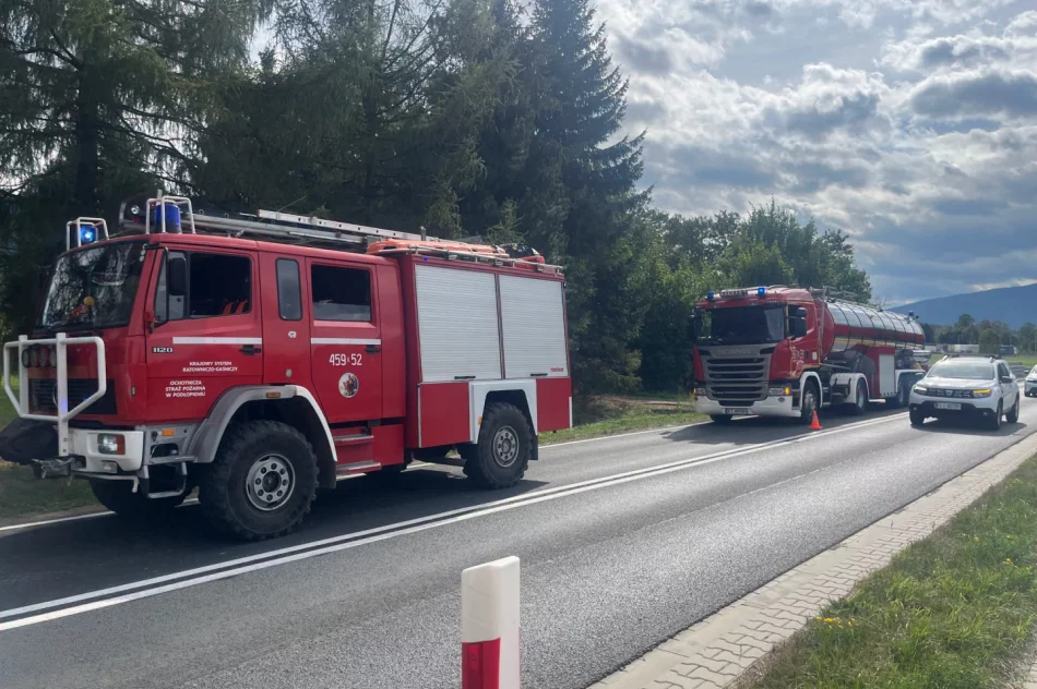 Straż dowozi wodę. W gminie obowiązuje stan kryzysowy - zdjęcie 4