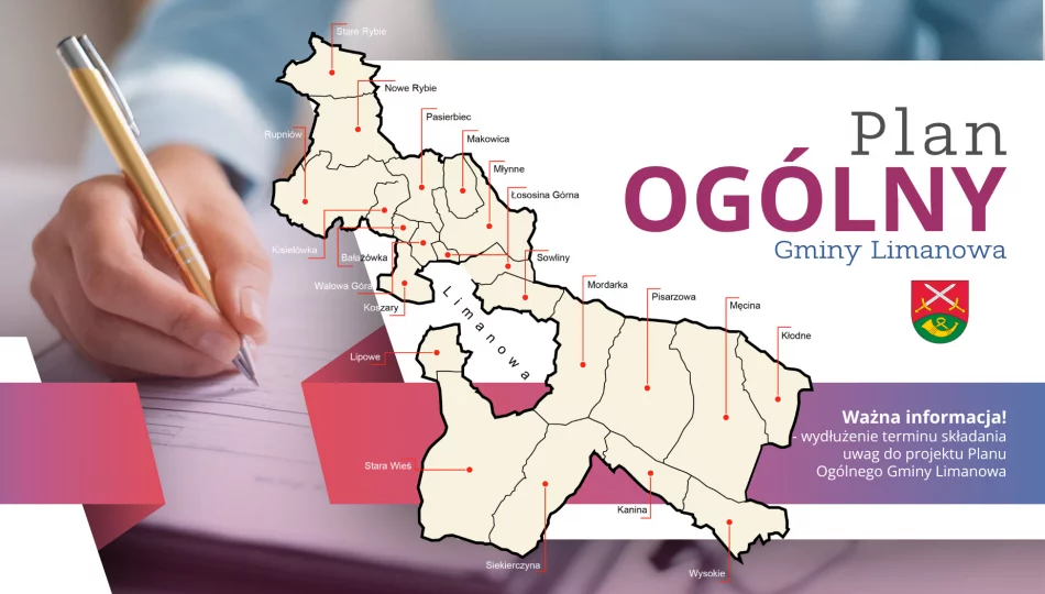 ​Więcej czasu na uwagi do planu ogólnego - zdjęcie 1