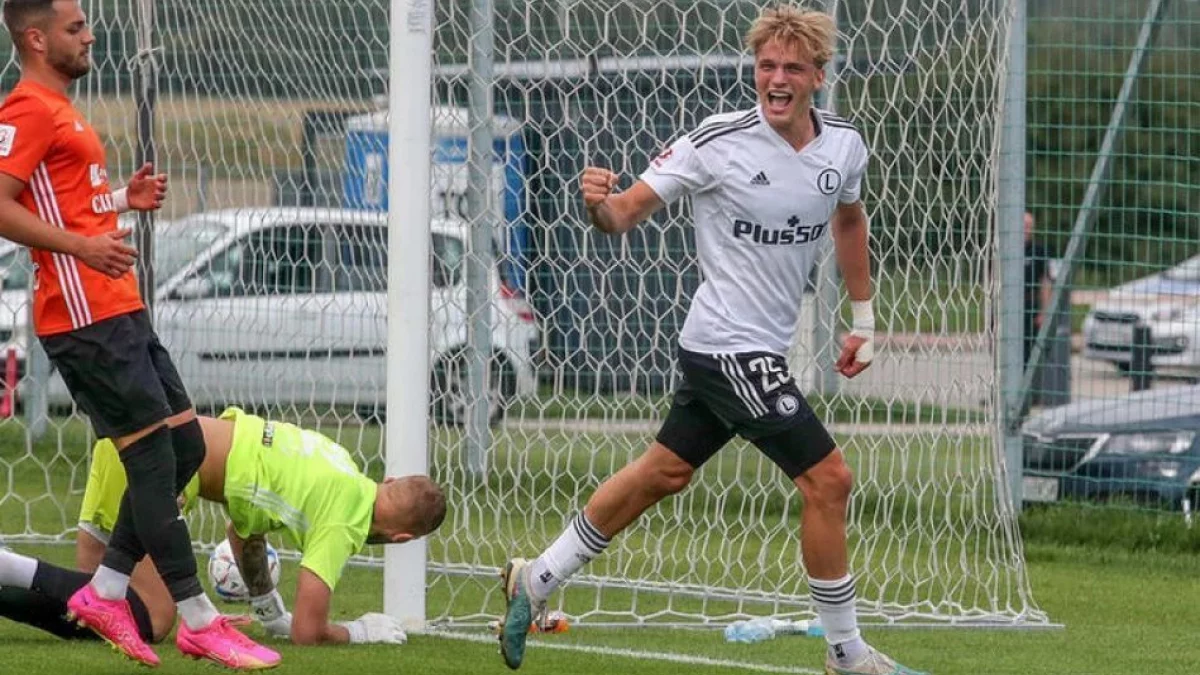 Legia postawiła na wychowanka Harnasia. Motor zgaszony w końcówce./Fot.: archiwum legia.com