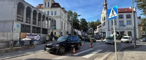 Potrącona kobieta trafiła do szpitala - zdjęcie główne