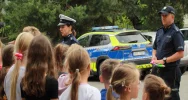 Policja na korytarzu i radar przy szkole - zdjęcie 4