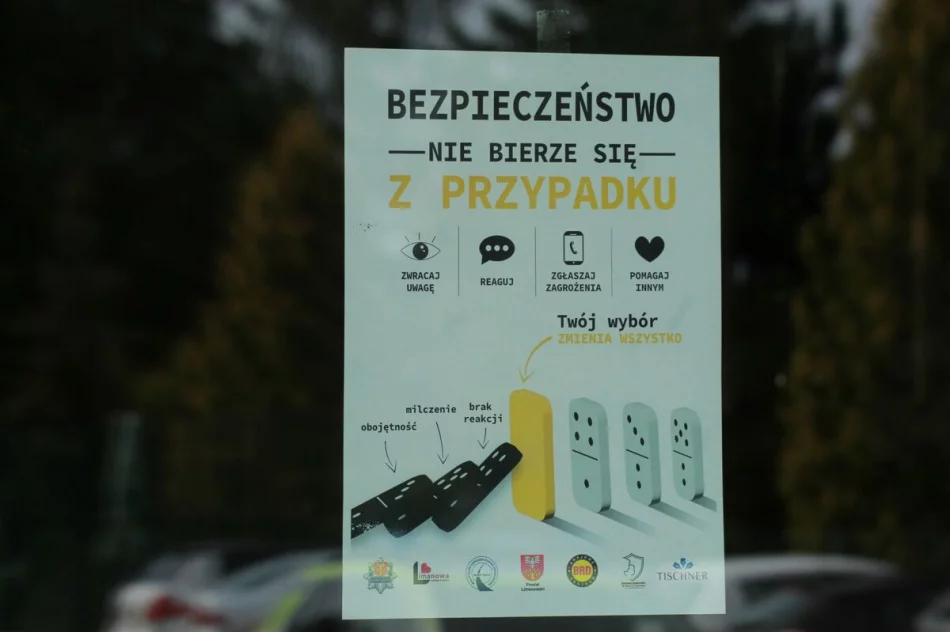 Policja na korytarzu i radar przy szkole - zdjęcie 10