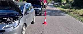 Trzy kolizje jednego dnia - zdjęcie główne
