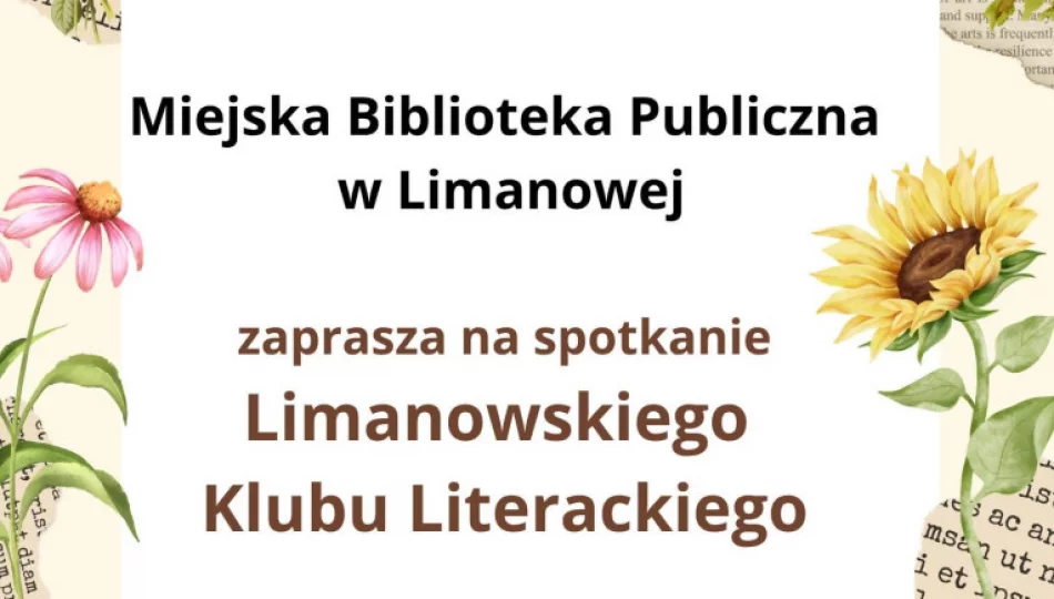 Wrześniowe spotkanie Limanowskiego Klubu Literackiego - zdjęcie 1