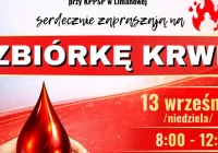 W niedzielę 13 września zbiórka krwi na limanowskim rynku - zdjęcie główne