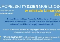 16-22 września – Europejski Tydzień Mobilności 2026 w Limanowej - zdjęcie główne