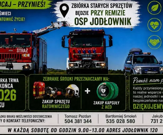 OSP zbiera elektrośmieci na sprzęt ratowniczy - zdjęcie główne