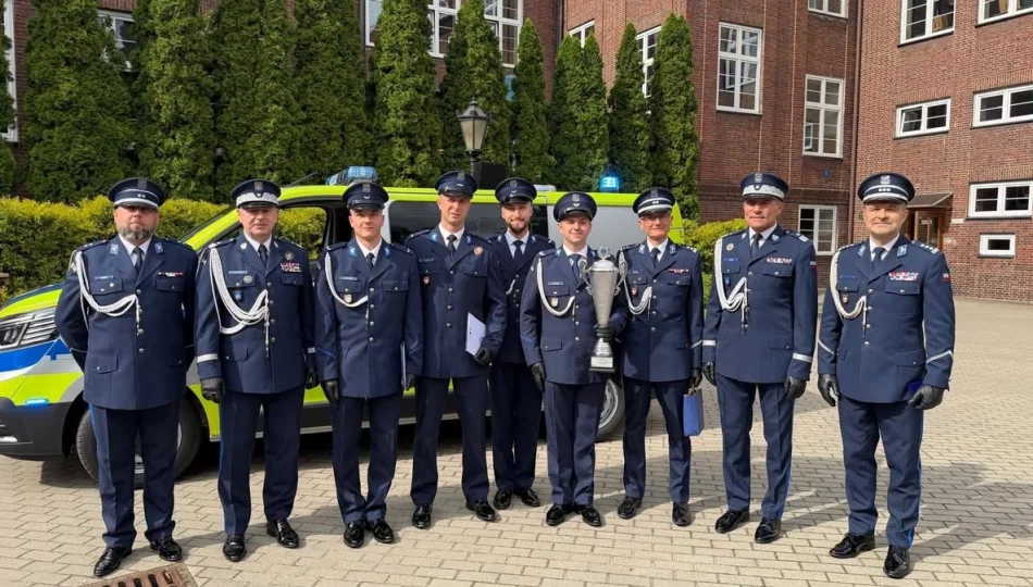 Limanowscy policjanci wicemistrzami Polski w turnieju "Patrol Roku"