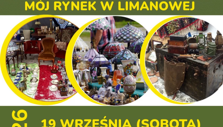 W poszukiwaniu przedmiotów z duszą – Limanowski Jarmark Staroci już 19 września - zdjęcie 1