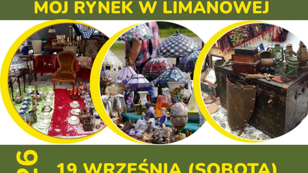 W poszukiwaniu przedmiotów z duszą – Limanowski Jarmark Staroci już 19 września
