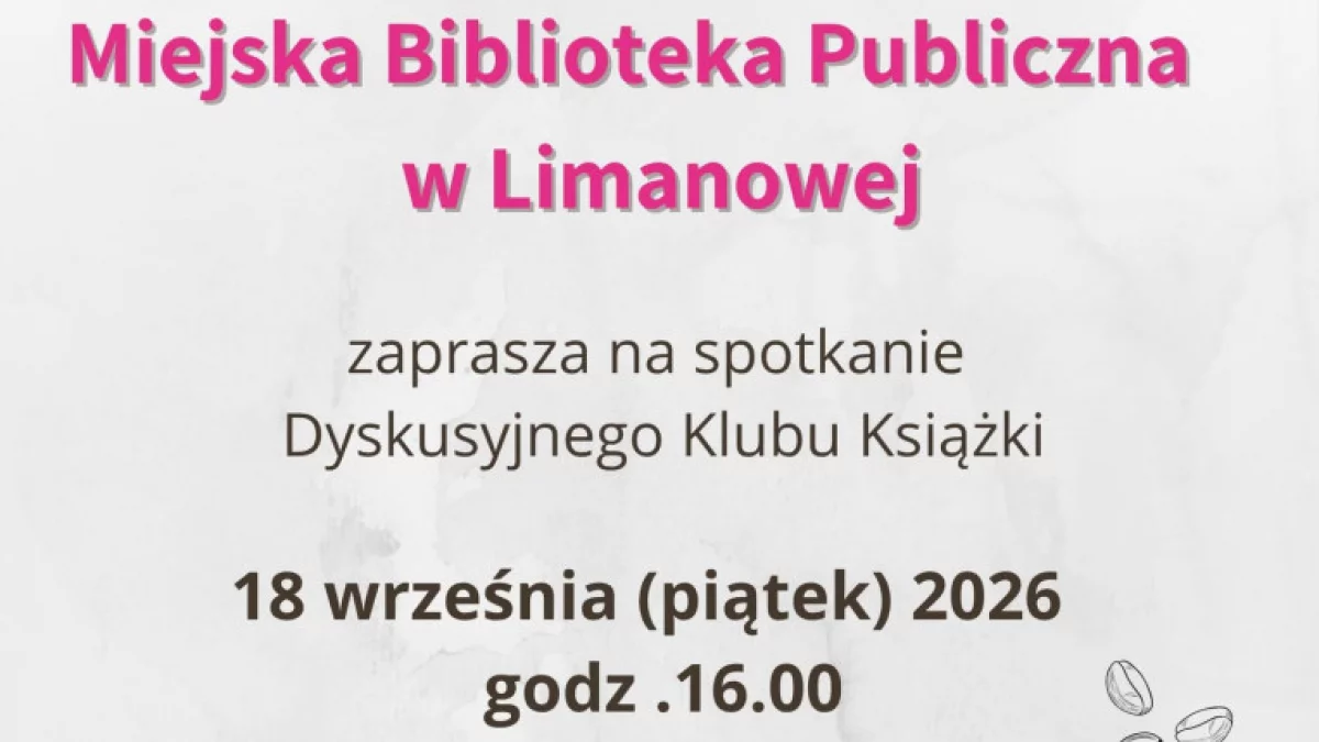 Porozmawiajmy o książkach – kolejne spotkanie Dyskusyjnego Klubu Książki