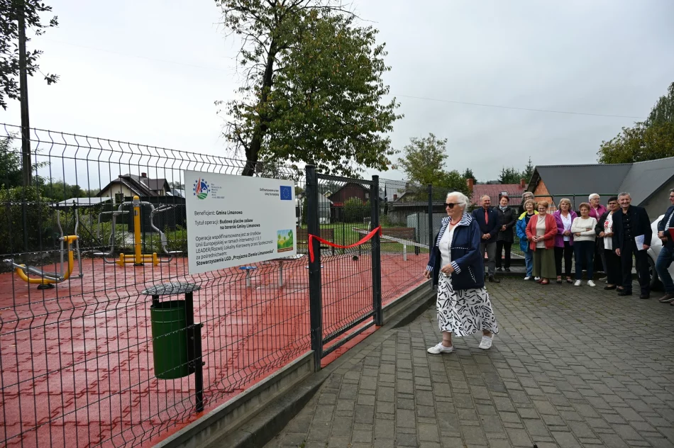 Nowe place zabaw powstały na terenie gminy Limanowa - zdjęcie 16