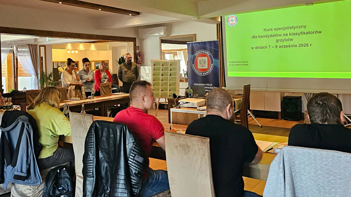 Kurs dla kandydatów na klasyfikatorów grzybów w Słopnicach