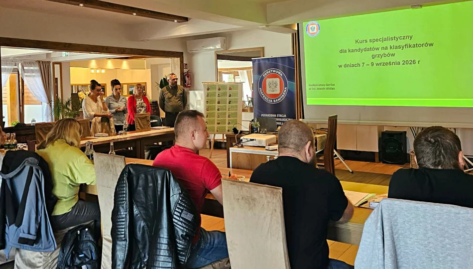 Odbył się kurs dla klasyfikatorów grzybów  - zdjęcie 1
