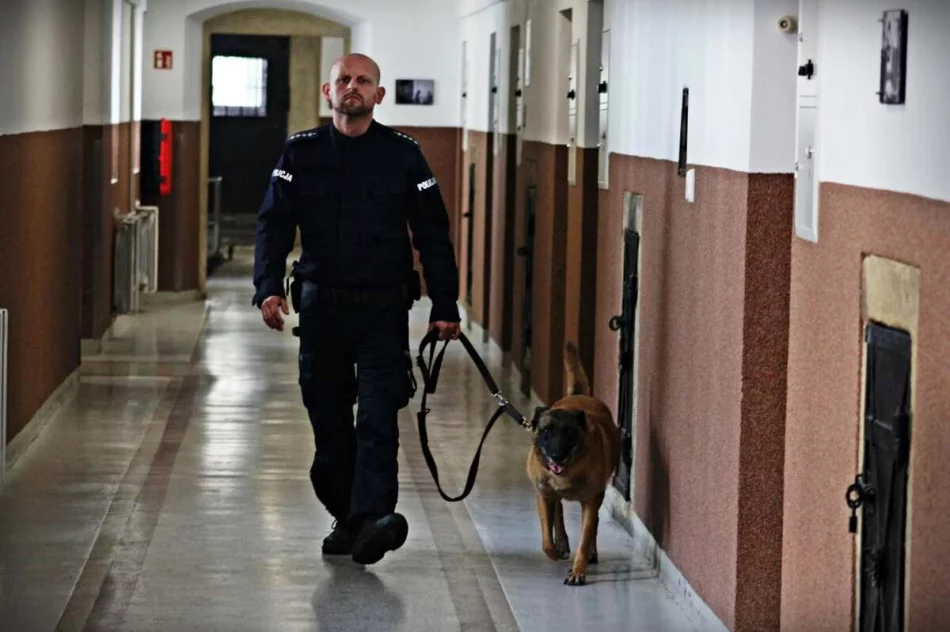 Szukali narkotyków - pies sprawdzał cele w zakładzie karnym - zdjęcie 5