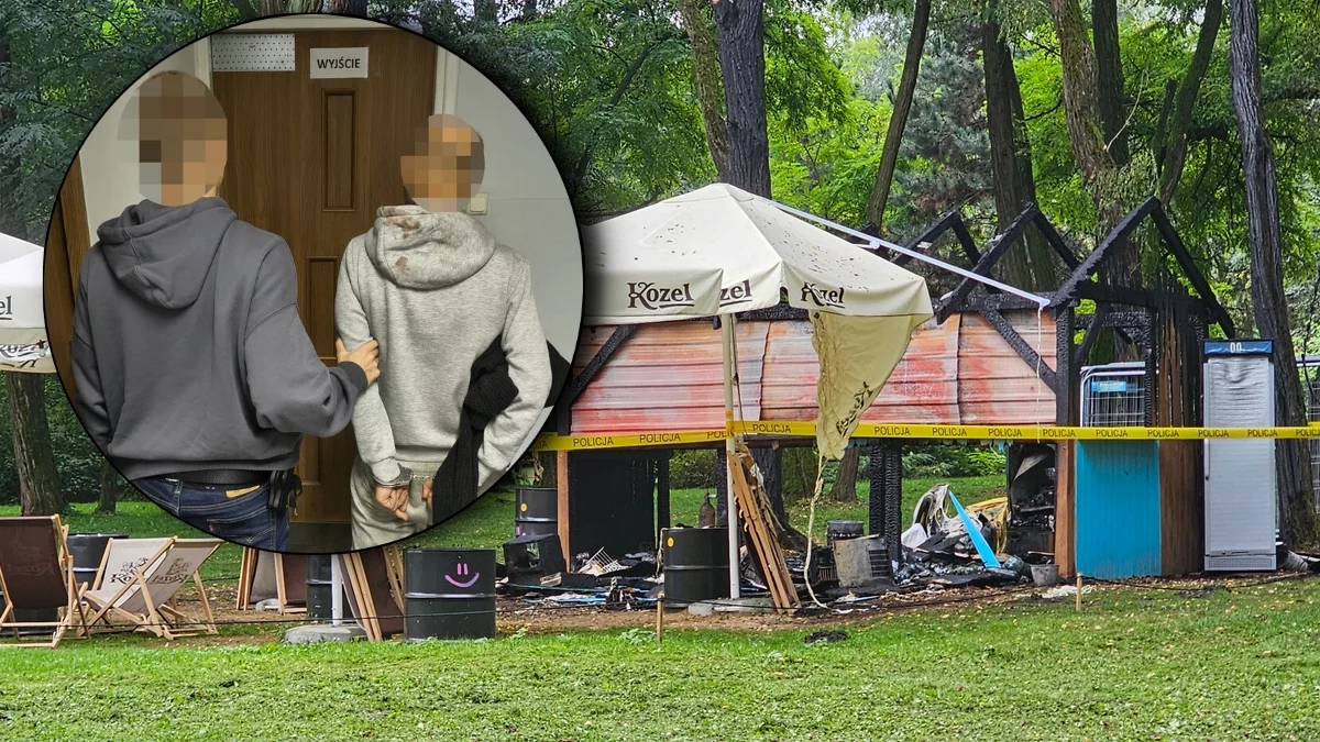 Wrócił popatrzeć na pożar, który sam wzniecił