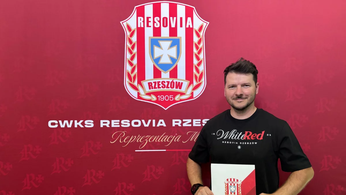 W przeszłości pracował m.in. w Płomieniu Limanowa, teraz dołączył do sztabu drugoligowca/Fot.: https://cwks-resovia.pl